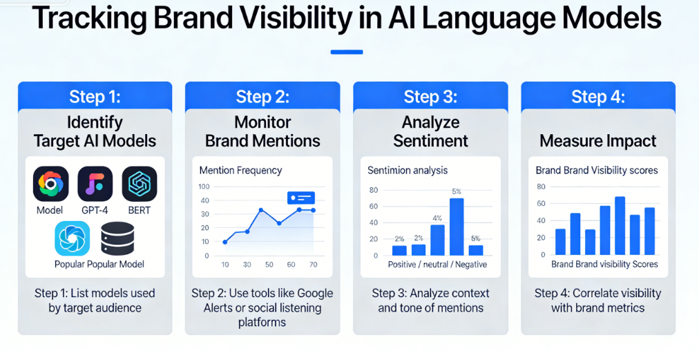 How to track brand visibility in ai language models